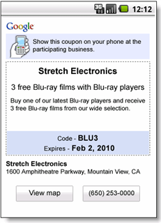 Google Maps Local Business Coupon